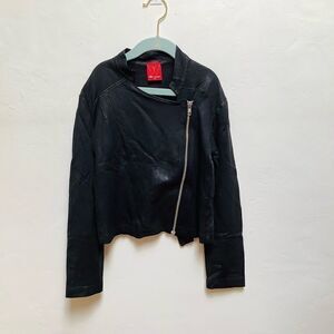 KIDS MOTORCYCLE JACKET 7/8 ELLA MOSS BLACK M